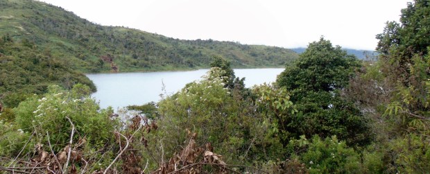 Mengintip Danau Talang dari atas bukit